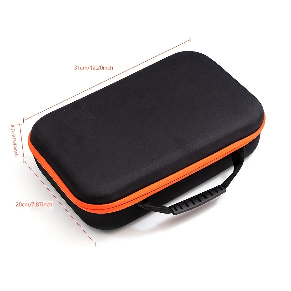Tool Bag Shockproof Tool Box Waterproof LarCapacity Carry Case Car Repair Tool Box Suit For Car Jump Starter Air Pump Power Bank Wrench Hand Tools