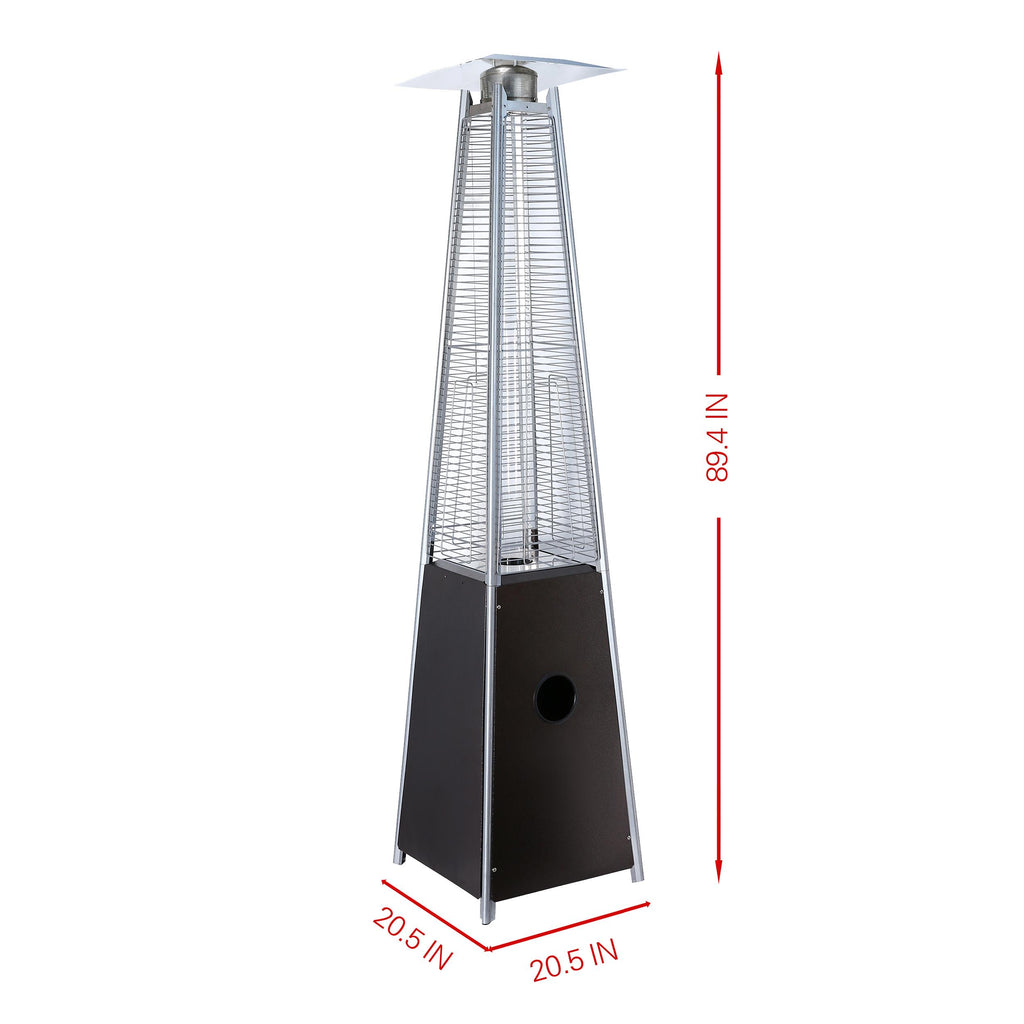 40000 BTU Patio Pyramid Flame Heater