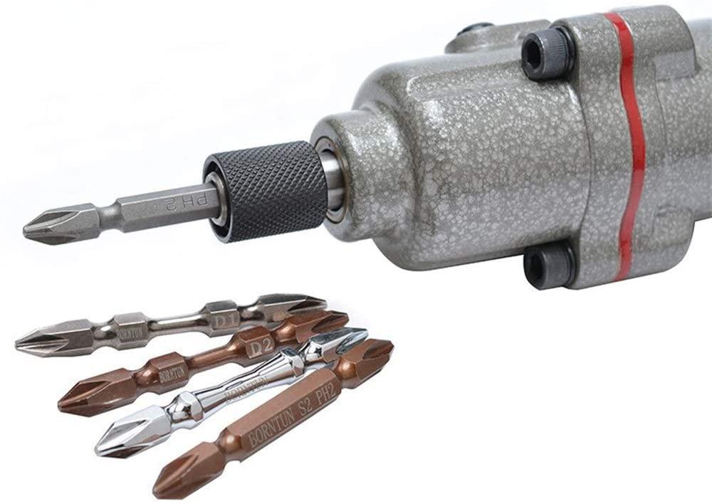 DS-WANG Screwdriver High Strength Pneumatic Screwdriver Wind Batch Industrial Gas Batch Industrial Grade Hand Tool Multifunction and Ergonomic Tool Set