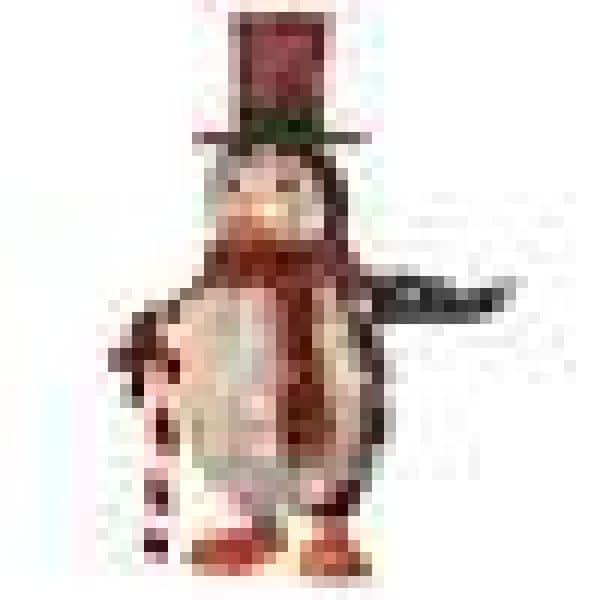 36 in. Penguin with LED Lights