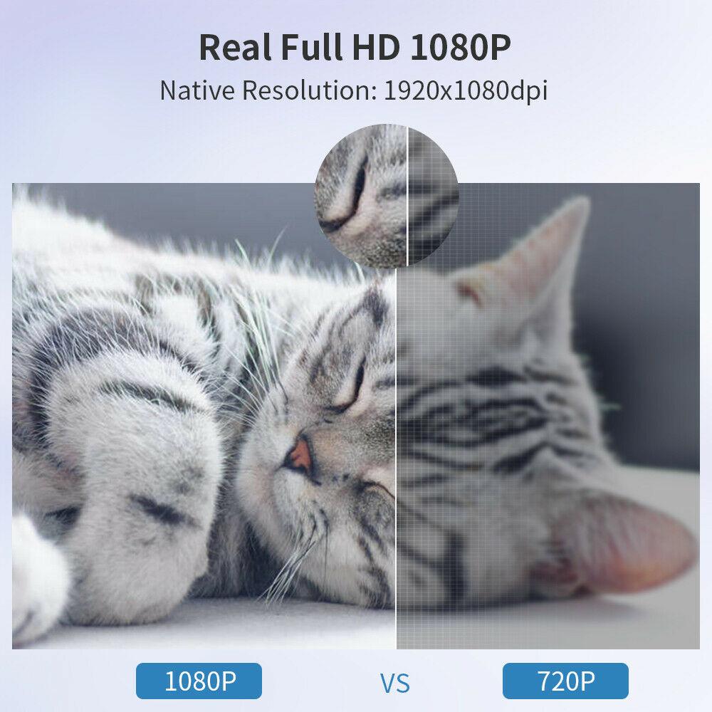 eug smart android projector 1080p home theater proyector bt netflix hdmi usb tv