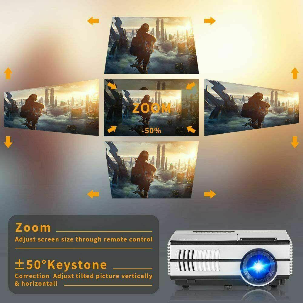 led wifi smart projector 1080p home theater proyector airplay wireless party tv