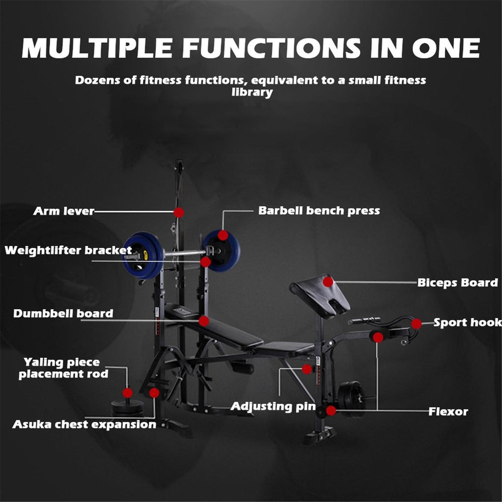 Yohome Multifunctional Weight-lifting Bed Weight-lifting Machine Fitness Equipment