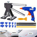 Car Body Paintless Dent Repair Tools Dent Repair Kit Car Dent Puller With Glue Puller Tabs Removal Kits