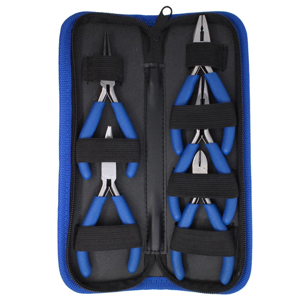 5-inch Industrial Grade Mini Pliers Set - Perfect for DIY Jewelry Repair &  Crafting!