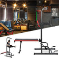 Haofy Fitness Trainer,Multifunction Pull閳ユ唹p Frame Bracket with Foldable Supine Position Plate Fitness Equipment,Pull閳ユ唹ps Bar