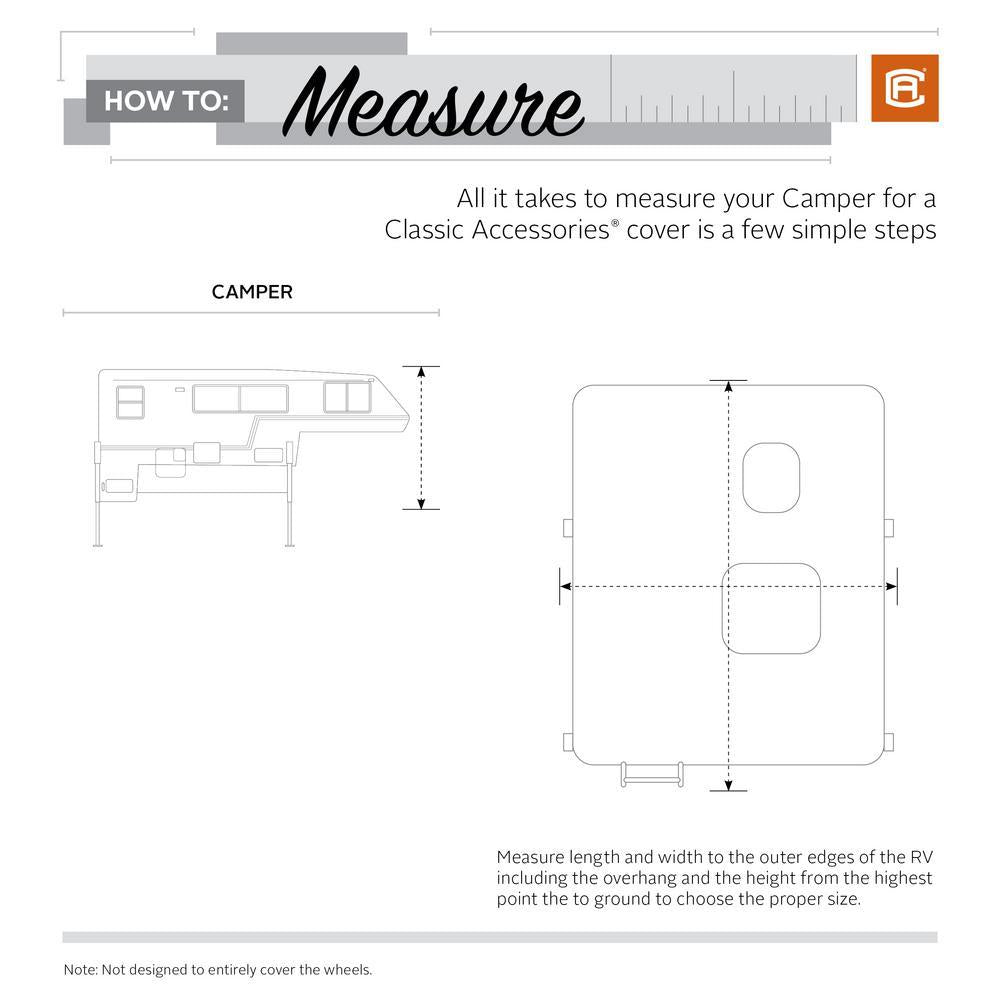 PolyPro3 8 ft. x 10 ft. Deluxe Camper Cover