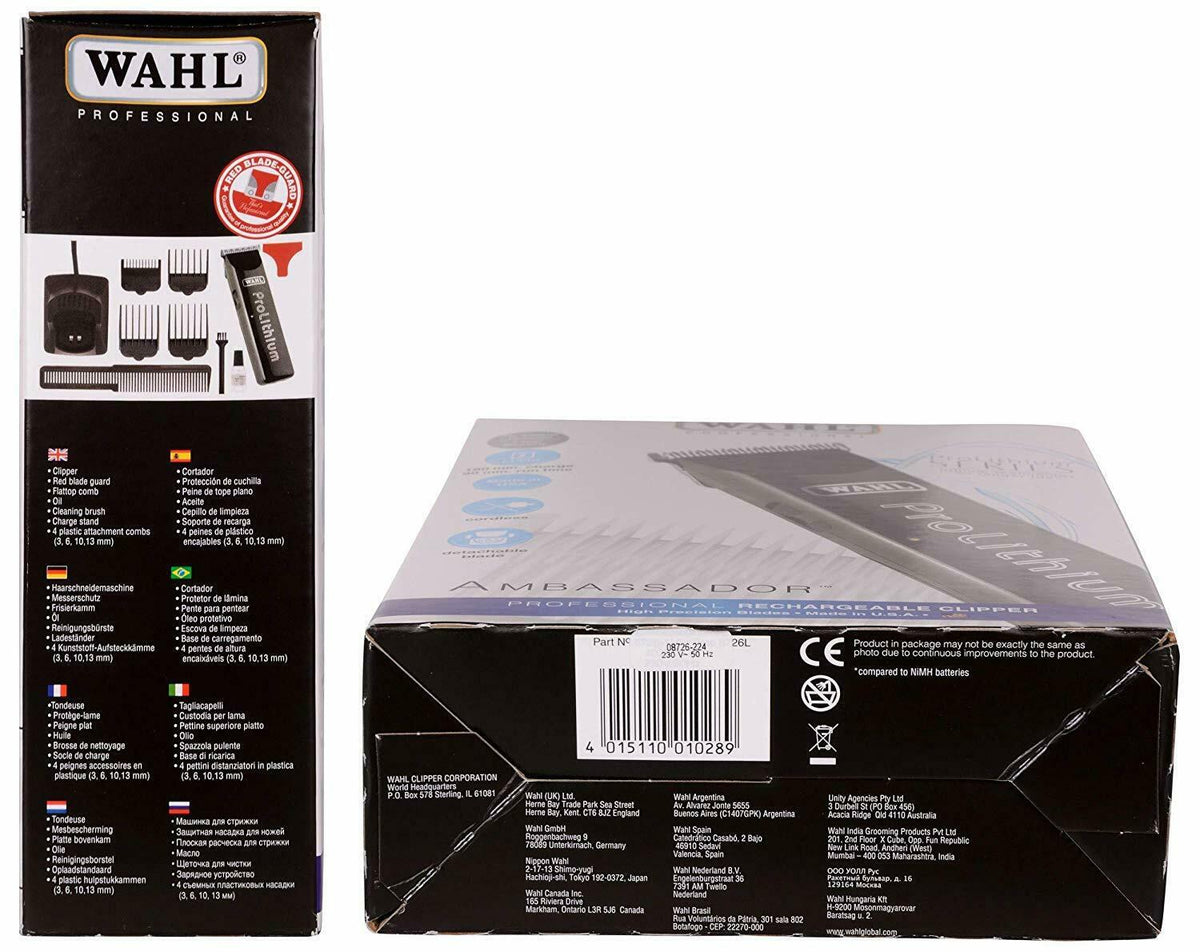 Wahl  Professional Trimmer Ambassador Series Rechargeable for CA Parker Pen