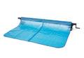 intex heavy duty aluminum base solar above/below ground pool cover reel (2 pack)