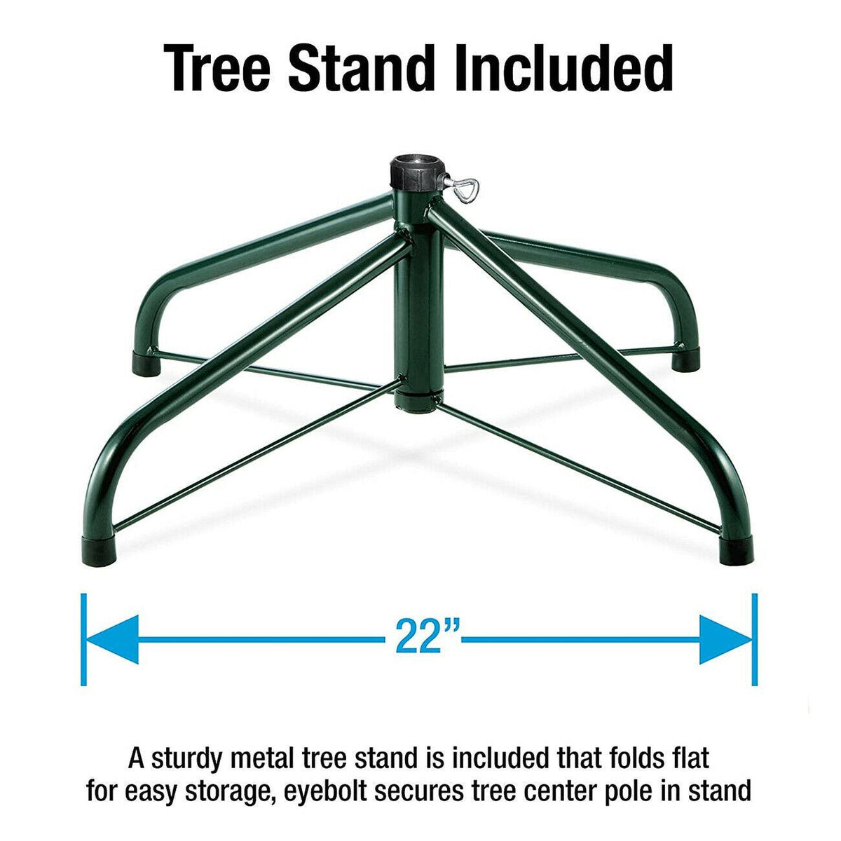 National Tree Company 9ft Pre-Lit KingsArtificial Christmas Tree with Stand