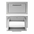 Alfresco 17-Inch Built-In Paper Towel Holder - AXE-TH