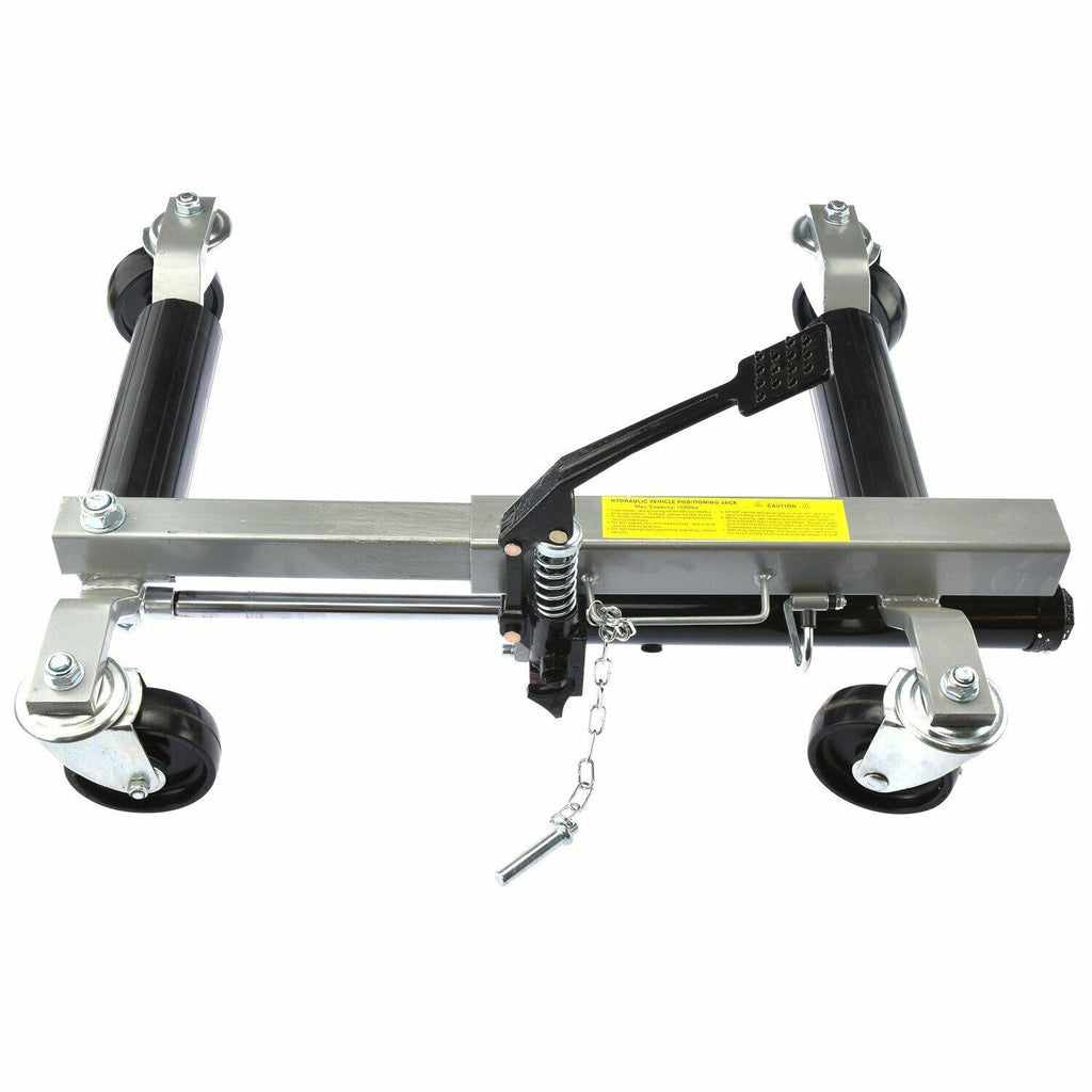 1500 lb Hydraulic Wheel Dolly | Jack Portable Tire Lift Car Move Positioning