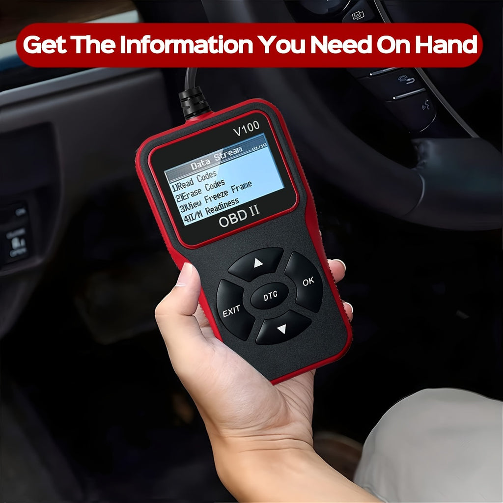 Automotive OBD2 Scanner Code Reader Engine Fault Code Reader Scanner Can Diagnose Scan Tool For All OBD II Protocol Cars Since 1996