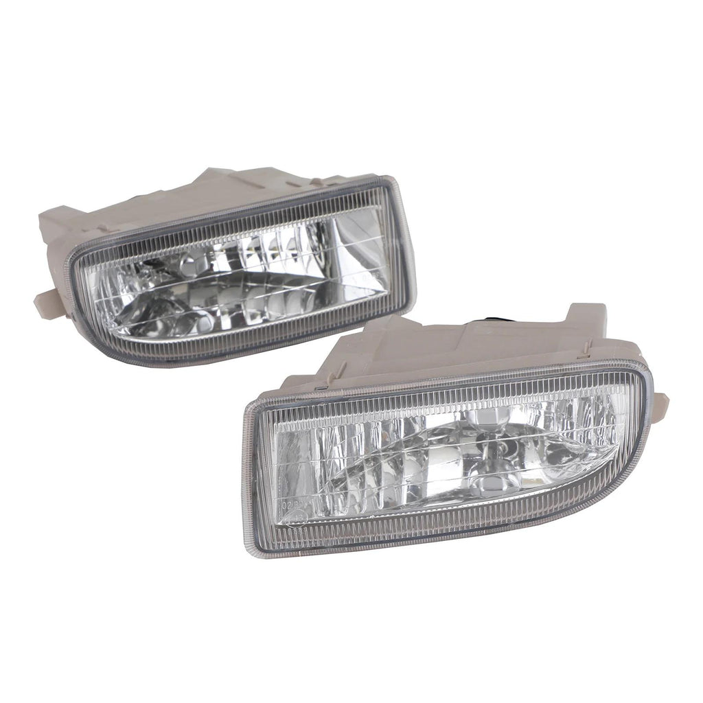 1998-2007 Toyota Land Cruiser Pair Front Bumper Fog Light Driving Lamp Generic