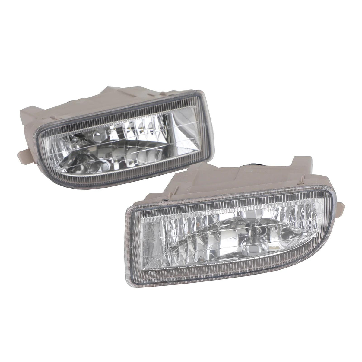 1998-2007 Toyota Land Cruiser Pair Front Bumper Fog Light Driving Lamp Generic