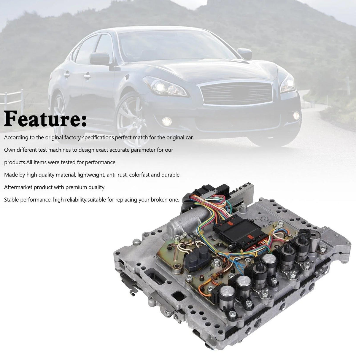 2003-2008 Infiniti Fx35 RE5R05A Valve Body Solenoid w/ TCM Generic