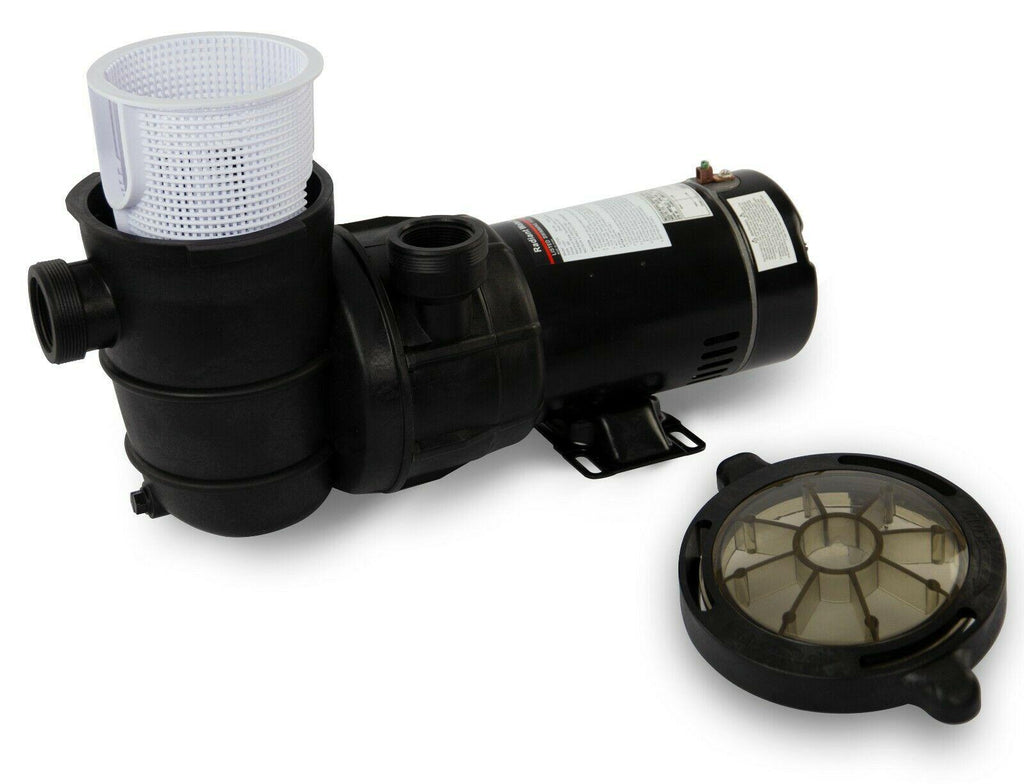 extreme force above ground single speed swimming pool pump (various hp)