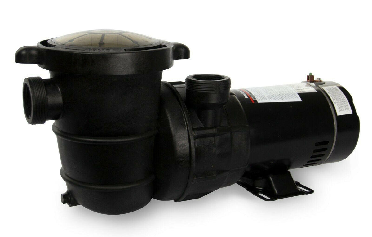 extreme force above ground single speed swimming pool pump (various hp)