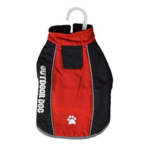 Fashion Pet Outdoor Dog All Weather Jacket - Red (6 Pack)