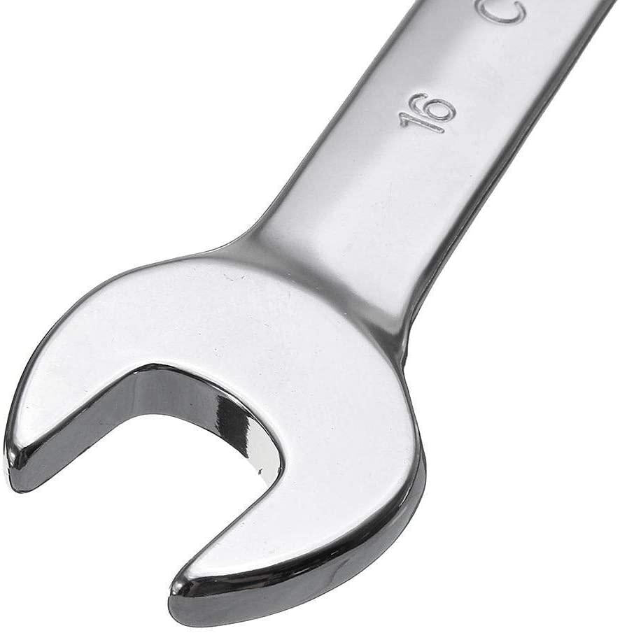 PENFU Wrench 12pc Metric Ratcheting Spanner Combination Wrenche Hand Tools 9mm-18mm CR-V Steel Universal Hand Tools Hand Repair Tool