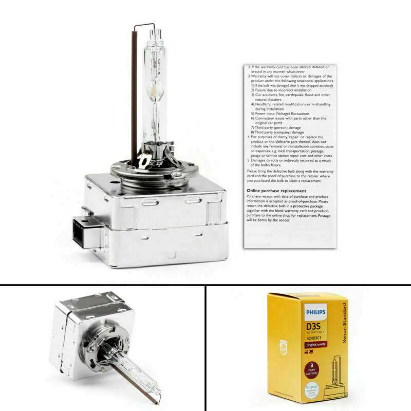 For Headlight 4200K, XenStart XENON Bulb 42403C1 D3S HID PHILIPS Generic