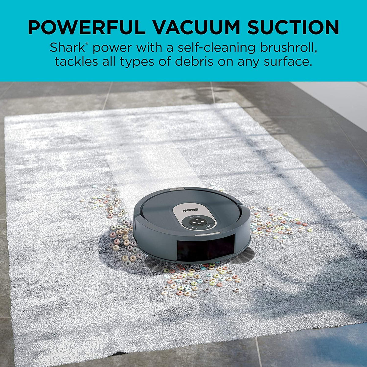 Shark AI Robot Vacuum, Black/Silver (RV2001)