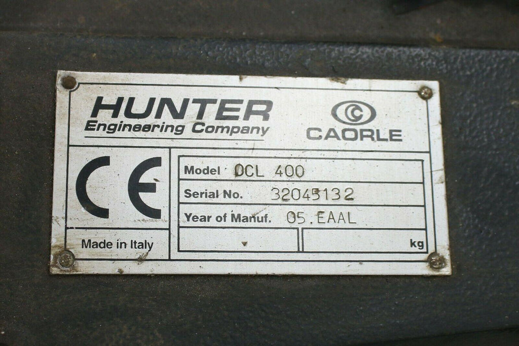 Hunter Engineering OTC 400 Brake Law/ Nice Adapter Kit OTC On Car OTV