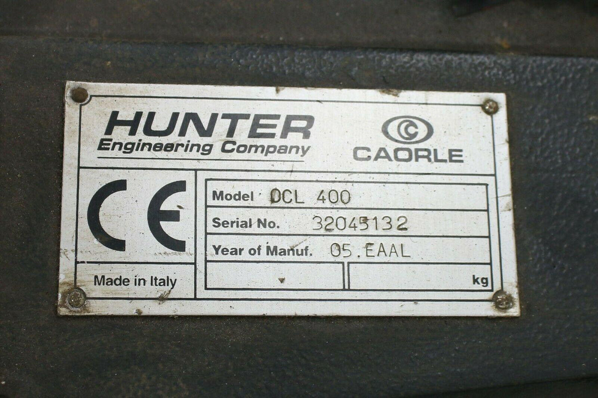 Hunter Engineering OTC 400 Brake Law/ Nice Adapter Kit OTC On Car OTV