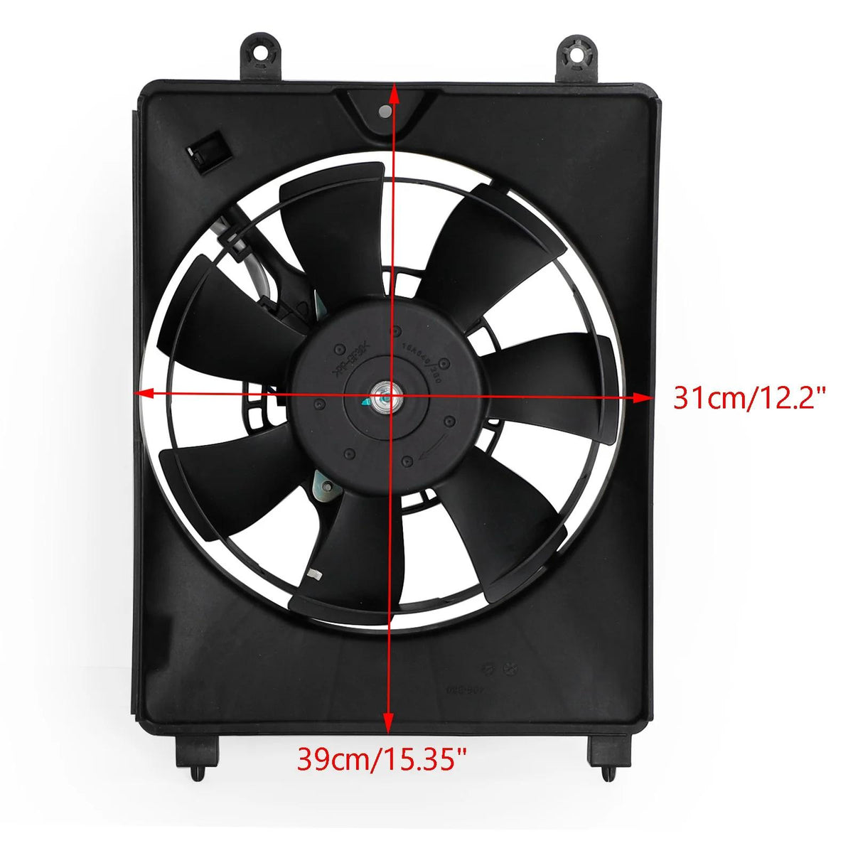 2015 Honda Civic SE Left+Right Radiator Cooling Fan 19030RSJE01 HO3115158 19030R1AA01 38616R1AA01 38615-RZA-A02 Generic