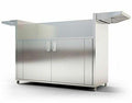 RONJC Stainless Steel Cart for Cutlass Pro RON42 Grill