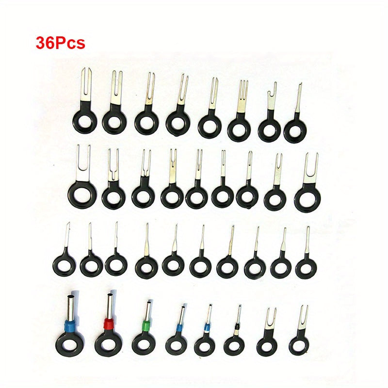 Car Terminal Removal Repair Tools Electrical Wiring Crimp Connector Pin Extractor Kit Keys Automotive Plug Pullers