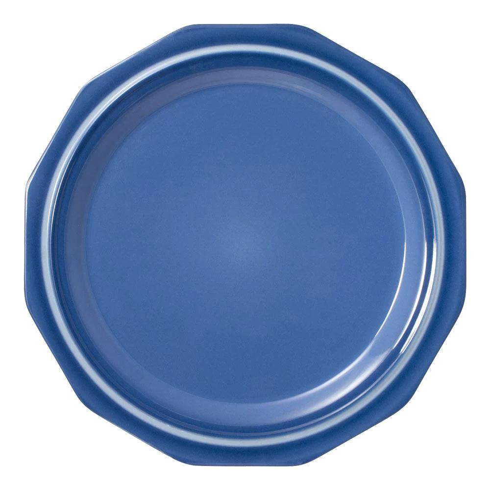 Heritage Blue Outdoor Melamine Dinnerware Set