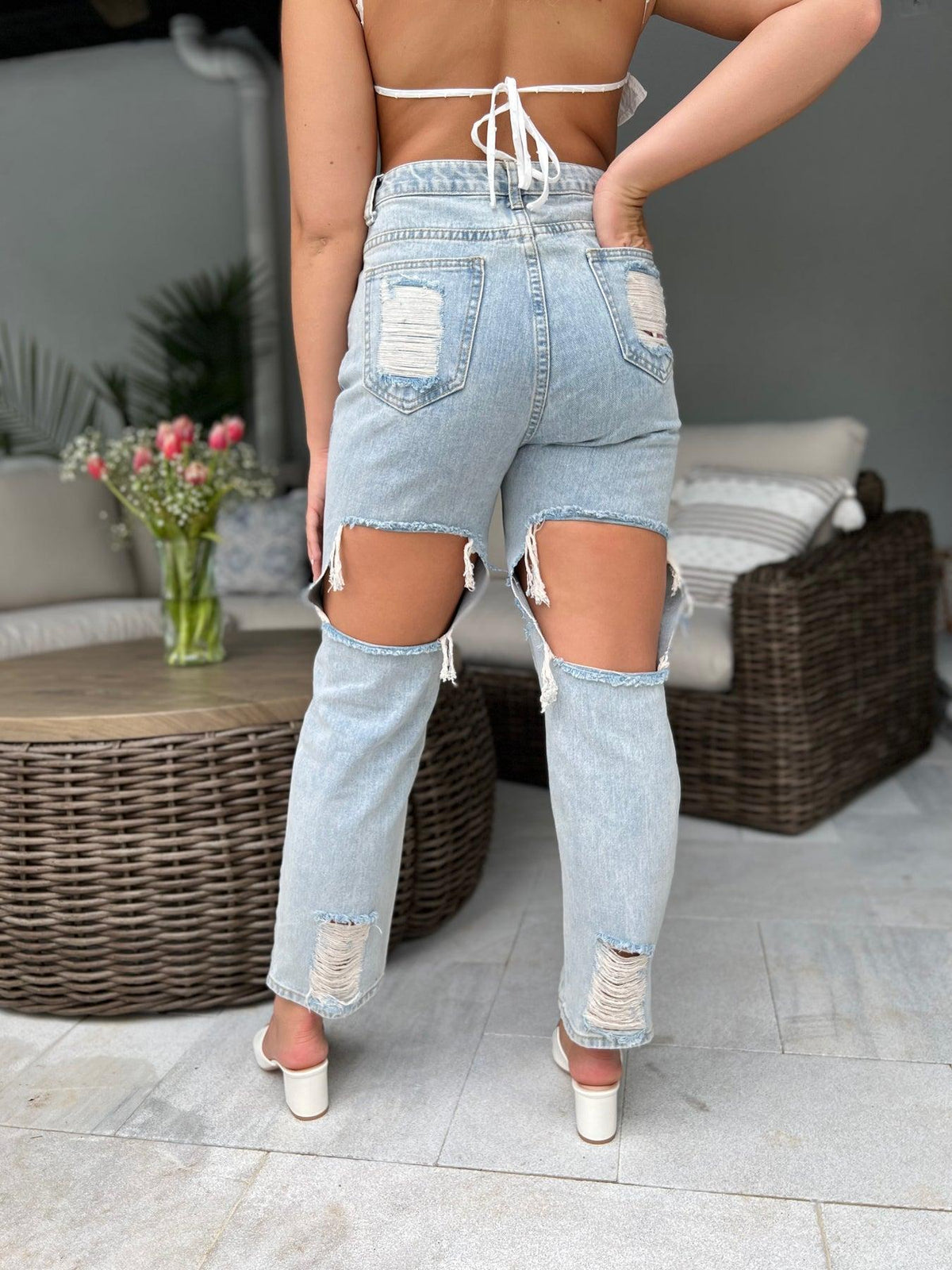 The Homeland Distressed Jeans