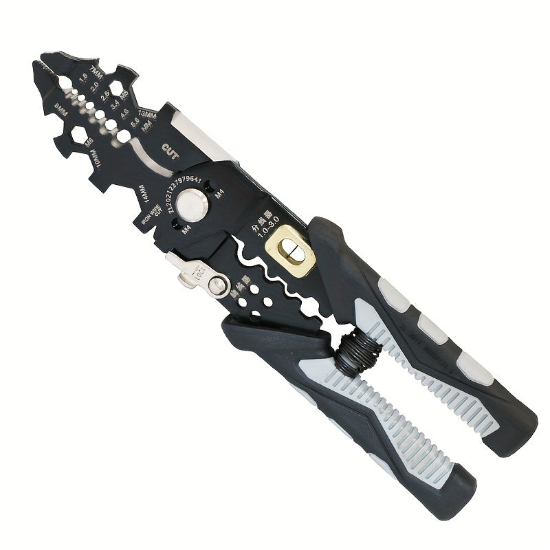 Car Wire Stripper, Multi-function Stripping Pliers, Hardware Tools For Wire Winding, Wire Cutting, Wire Stripping And Wire Pressing
