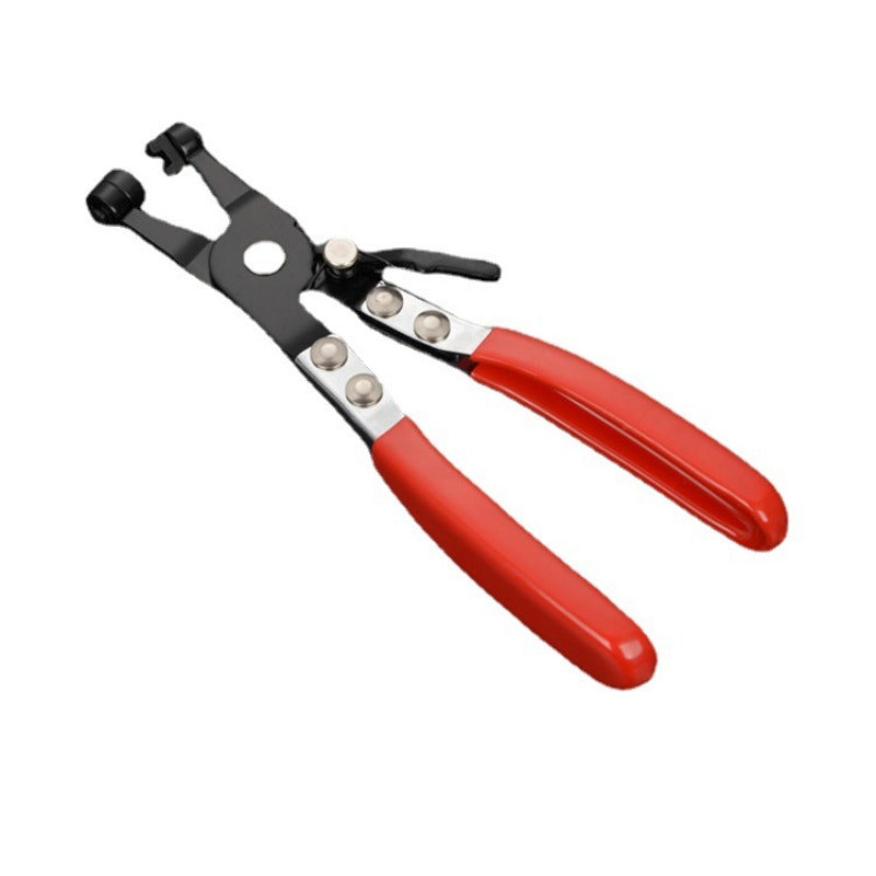 1pc Automotive Pipe Wrench Straight Throat Tube Bundle Clamp Can Bend Throat Type Tubing Pliers Auto Repair Tool