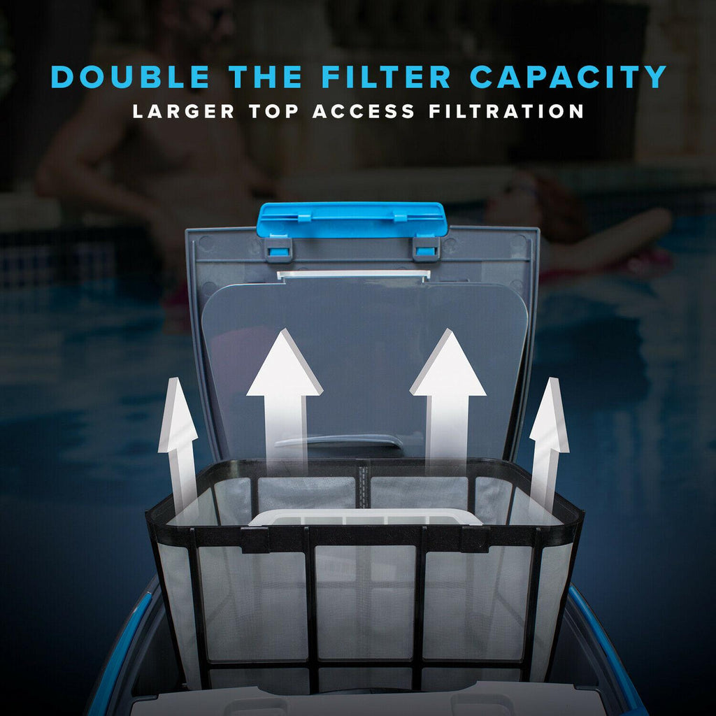 dolphin escape robotic pool cleaner for above ground pools - brand new