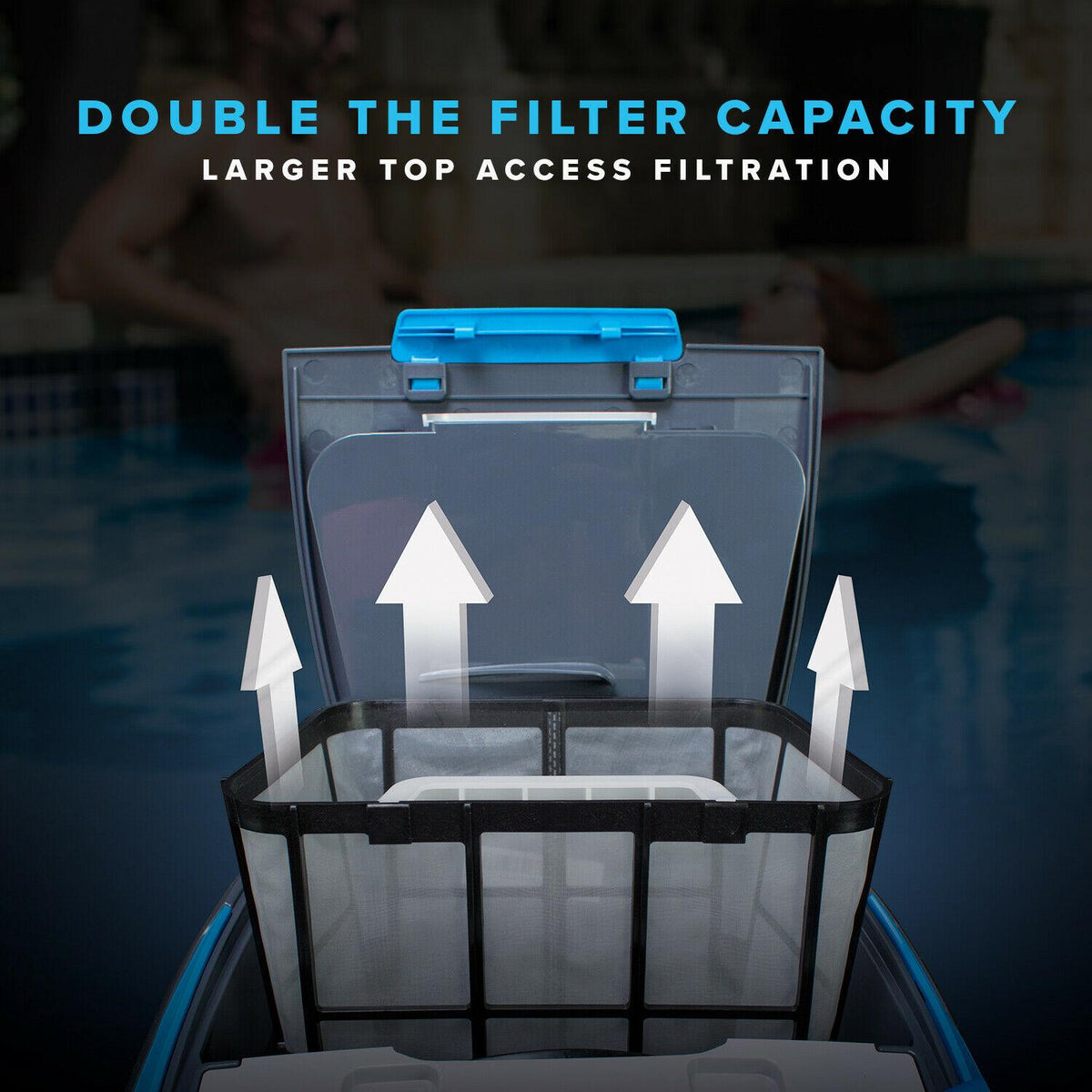dolphin escape robotic pool cleaner for above ground pools - brand new