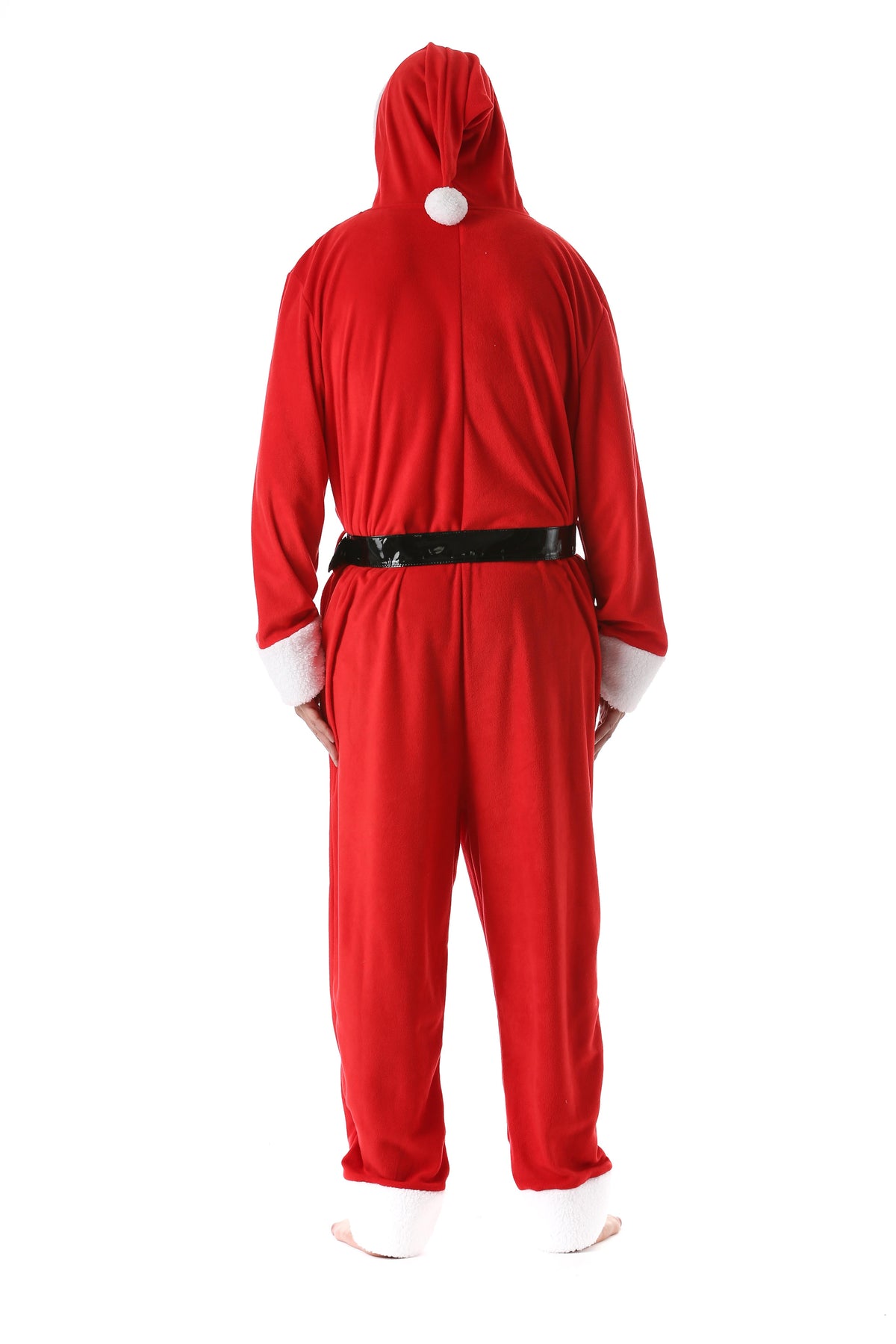 #followme Mens Christmas Adult Onesie Xmas (Santa, Medium)