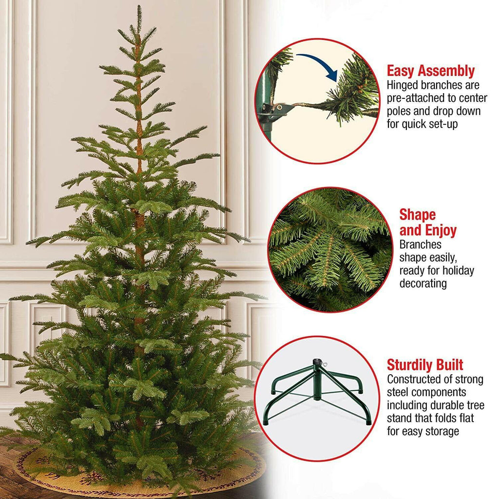 National Tree Company 7.5 Foot Indoor Artificial Norwegian Spruce Christmas Tree