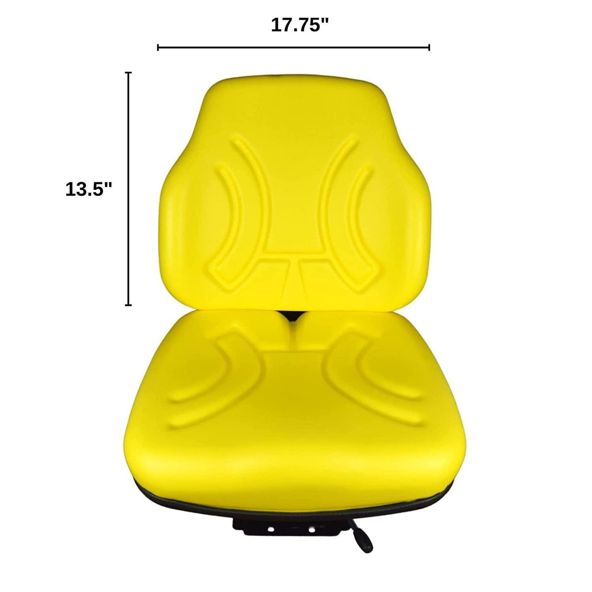trac seats yellow suspension seat for john deere 5303 5310 5320 5400 5403 5410 5420 5510 5520 tractor (same day )