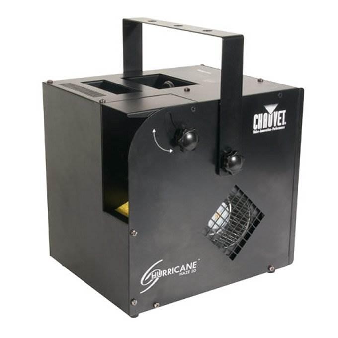 CHAUVET DJ Hurricane Haze 2D Water-Based Fog Machine with Remote, (2 Pack)