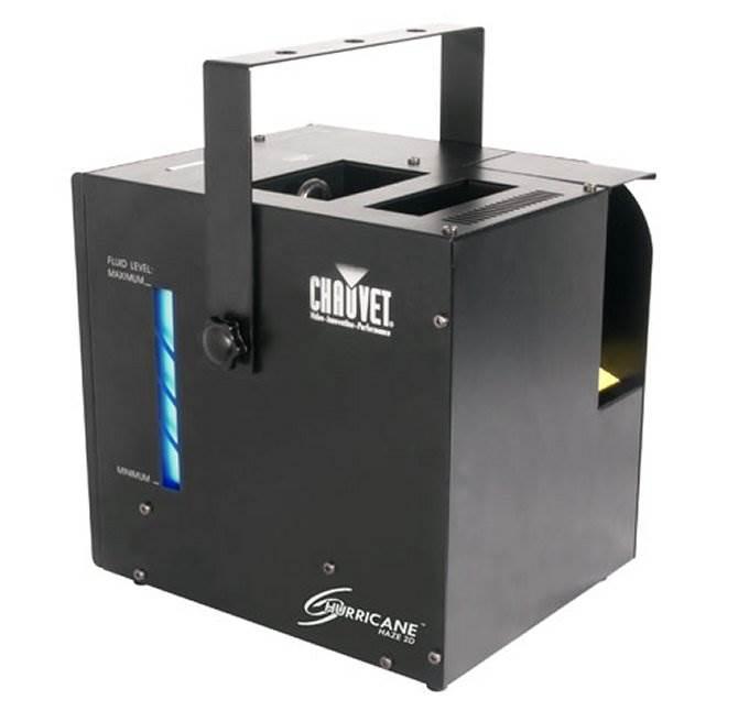 CHAUVET DJ Hurricane Haze 2D Water-Based Fog Machine with Remote, (2 Pack)