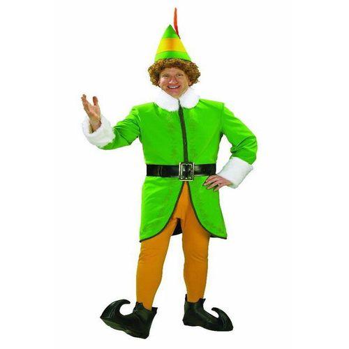 BUDDY ELF DELUXE ADULT COSTUME-38-40