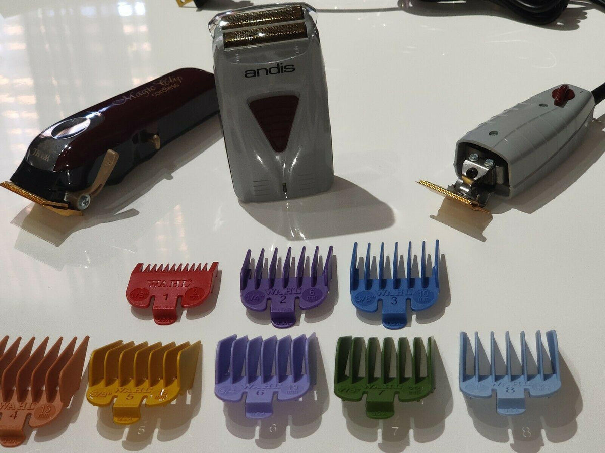 hl 5 Star Magic Clip  Cordless  Clipper combo Andis t outliner and shaver