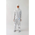 Ansell S-BDSH-XXXXL BioClean Drop-Down Garment with Hood, Anti-Static, White, Sterile, 4XL (Pack of 20)