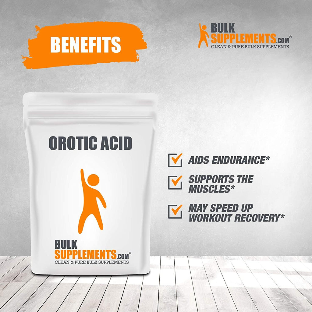 BulkSupplements.com Orotic Acid Powder (25 Kilograms - 55 lbs)