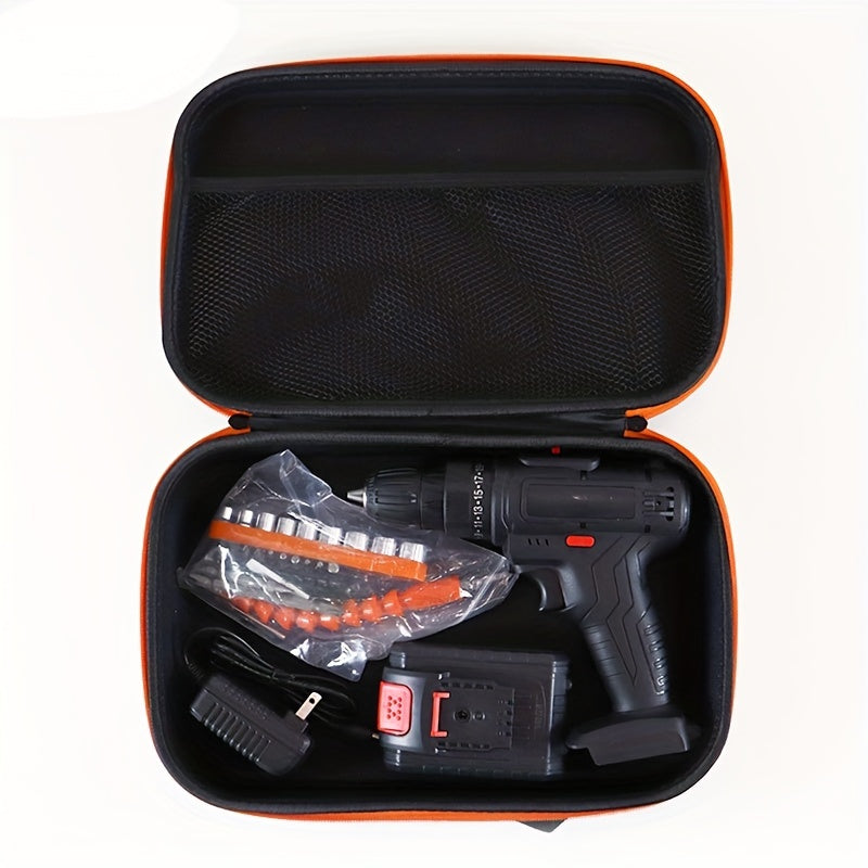 Tool Bag Shockproof Tool Box Waterproof LarCapacity Carry Case Car Repair Tool Box Suit For Car Jump Starter Air Pump Power Bank Wrench Hand Tools