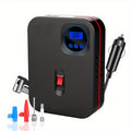 Car Tire Air Compressor, Tire Inflator Pump 12V DC Car Tire Pump With Digital Pressure Gau150PSI With Car Power Adapter Auto Shut Off For Car Tires