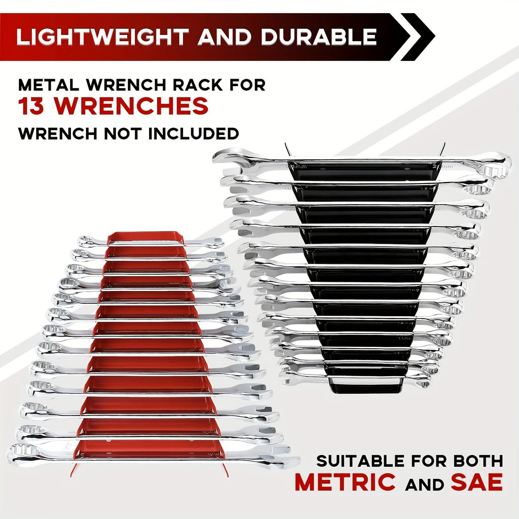 Tool Wrench Trays Organizer Plastic Wrench StoraTools Rack Sorter Standard Spanner Holders Wrench Holder