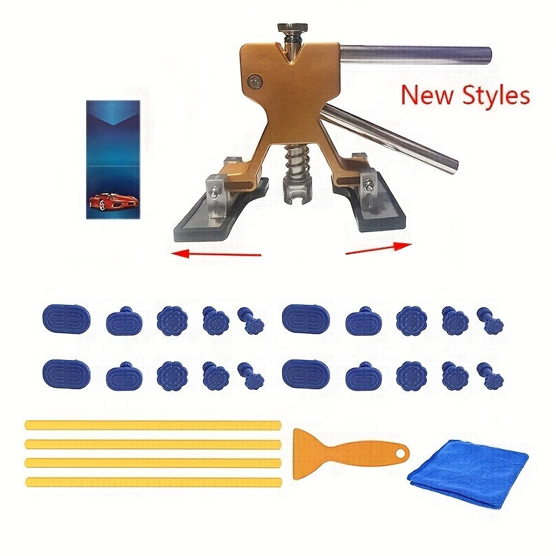 Professional Car Dent Repair Tool Dent Puller Car Paintless Repair Car Dent Remover Repair Kit, Car Body Suction Cup Repair Tool